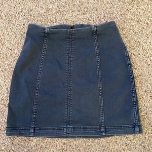Free People Denim Skirt